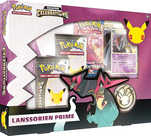 Pokémon Portfolio 25ême Anniversaire société-Jeu de Cartes à Collectionner, POK25ALB01