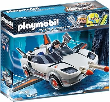 Playmobil- Voiture de L'Agent Pilote, 9252