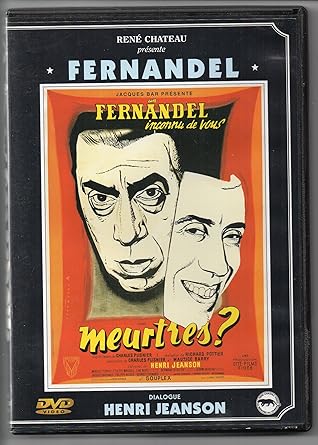 Meurtres? de Richard Pottier avec Fernandel