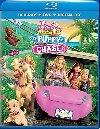 Barbie & Her Sisters in a Puppy Chase [Blu-Ray] [Import Italien]