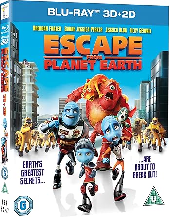 Escape from Planet Earth (2 Blu-Ray) [Edizione: Regno Unito] [Import]