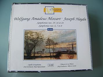 Wolfgang Amadeus Mozart ~ Symphonies nos, 19, 16 et 24 + nos, 6, 7et 8 - Import Allemagne
