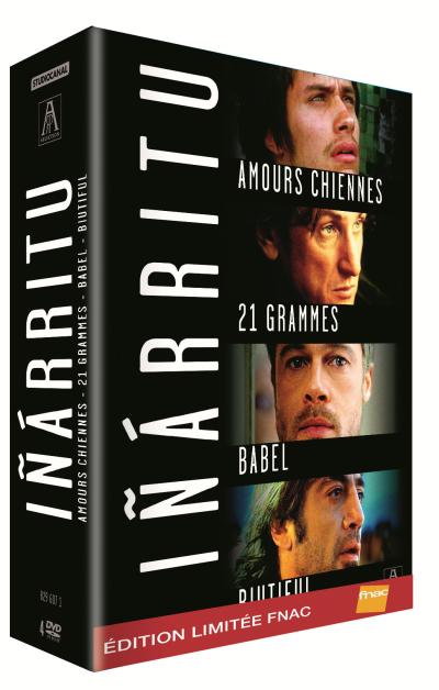 Amours chiennes - Babel - Biutiful - 21 grammes Coffret 4 DVD Edition Spéciale Fnac