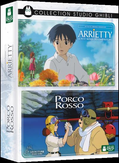 Arriety, le petit monde des chapardeurs - Porco Rosso - Coffret 2 DVD Edition Spéciale Fnac