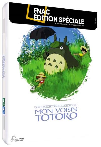 Mon Voisin Totoro Boîtier Métal Exclusività Combo Blu-ray DVD