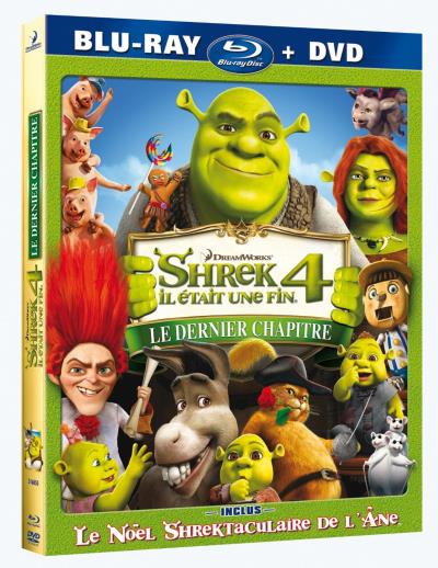 Shrek 4 Il était une fin Combo Blu-ray + DVD