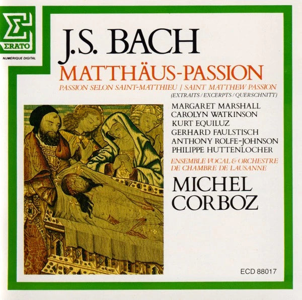 Matthaus-Passion, Johann Sebastian Bach, Orchestre De Chambre De Lausanne